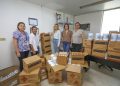 Entrega legisladora apoyos a afectados por lluvias en Empalme