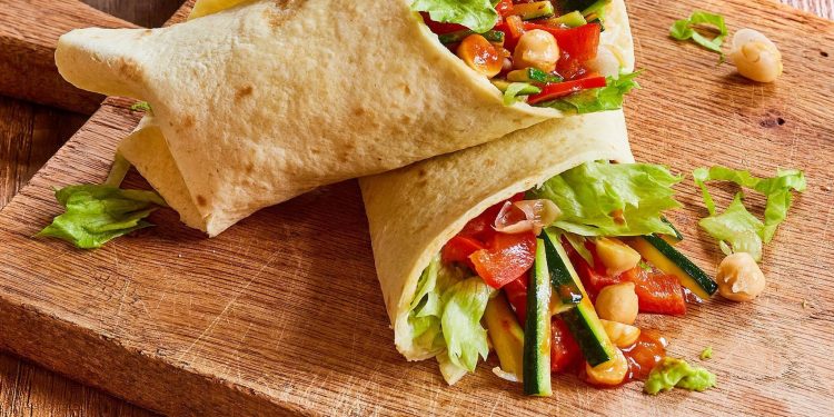 Wrap de Vegetales