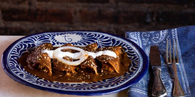 Enchiladas de Mole