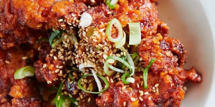 Pollo frito coreano