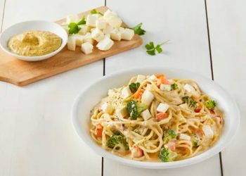 Espagueti a la Jardinera