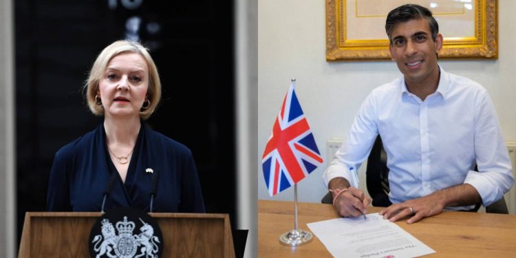 Rishi Sunak se convierte en primer ministro del Reino Unido tras la renuncia de Liz Truss quien solo duró 45 días en el cargo