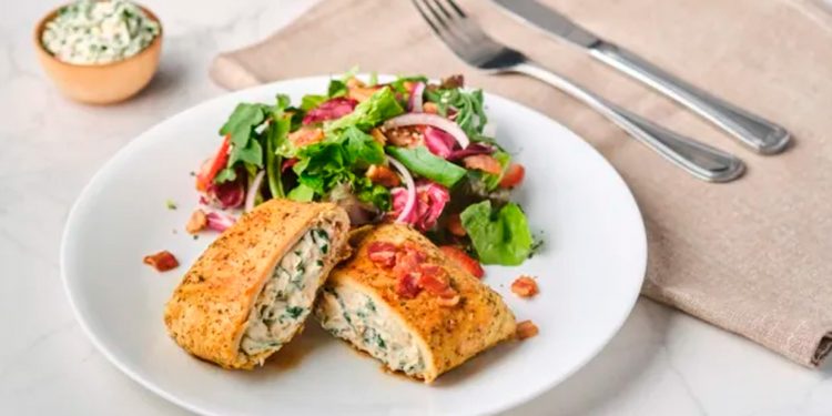 Pechuga Rellena de Espinacas