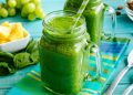 Jugo verde para construir huesos fuertes y saludables