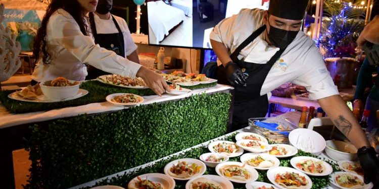 Realizan en Kino Fest Muestra Gastronómica y concierto