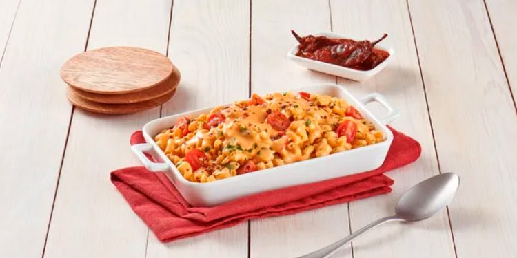 Macarrones en Salsa de Quesos con Chipotle