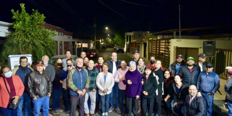 Entregan vialidad rehabilitada en colonia Las Isabeles