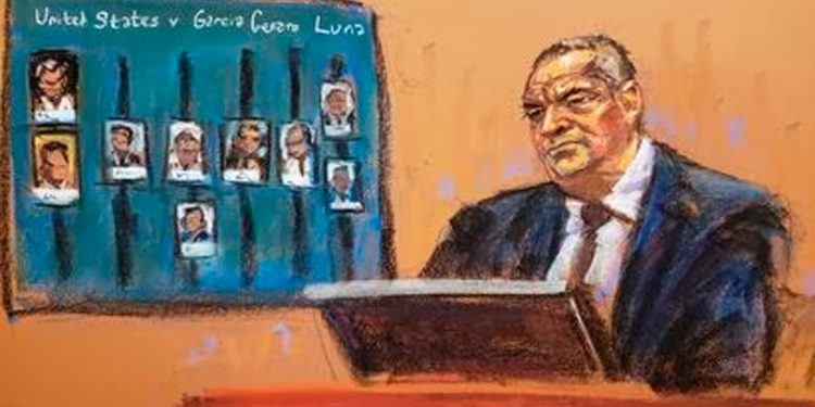 “El Lobo” Valencia declara sobornos de más de 10 millones de dólares a García Luna