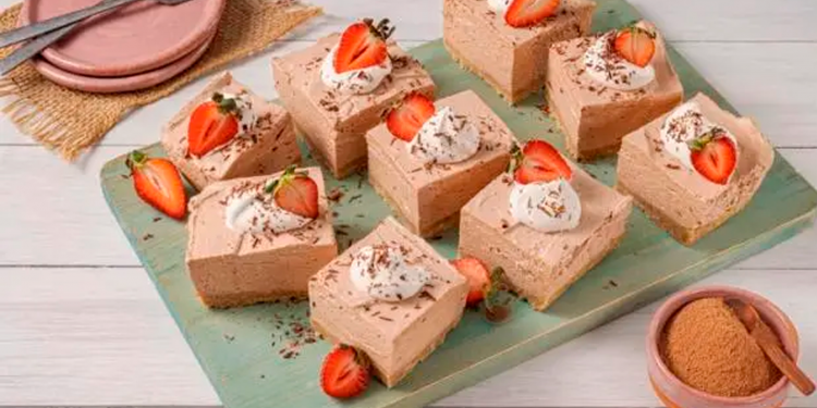 Pay de Queso con Chocolate