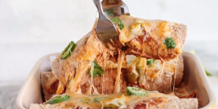 Enchiladas mineras de Guanajuato