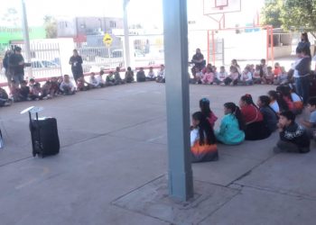 Niños del Poblado Miguel Alemán aprenden sobre sus Derechos y a distinguir la situación de violencia