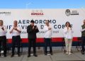 “Seremos la segunda mina más importante del país”: dijo Xavier García de Quevedo durante la inaguración del Aeródromo construido por Grupo México