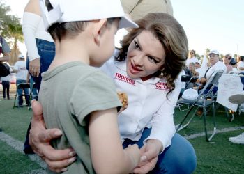 Con Morena las niñas y los niños seguirán tendiendo bienestar: Lorenia Valles