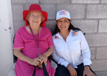 Zaira Fernández llama a votar por el equipo de la “H” para crecer más y mejor