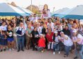 Karla Córdova González comparte propuestas de trabajo con familias del Fraccionamiento Misioneros en Guaymas