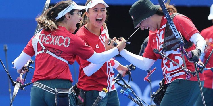Alejandra Valencia lidera a México para ganar bronce olímpico en París