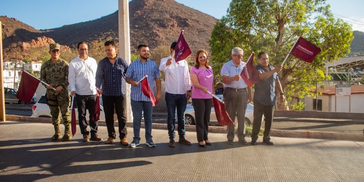 Ayuntamiento de Guaymas da inicio a la obra de pavimentación del bulevar Benito Juárez