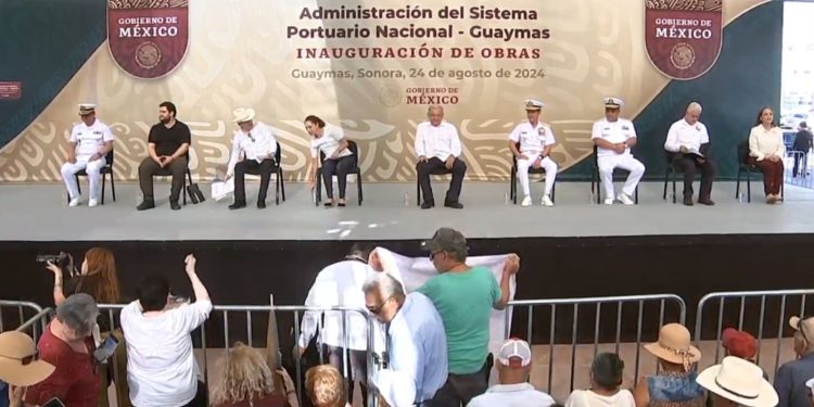 Presidenta electa promete continuidad en el fortalecimiento del Puerto de Guaymas