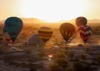 Se llena de colores el cielo de Hermosillo