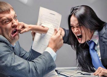 No caigas en tentación, evita las peleas