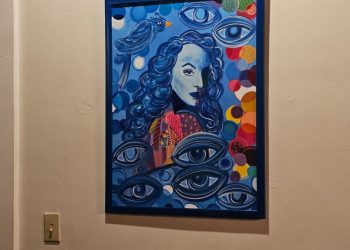 Artista recorre su infancia a través de su obra expuesta en Álamos