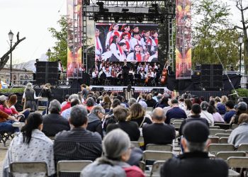 Exitosa presentación de la orquesta “Don Jorge Larrea” de Grupo México en el FAOT