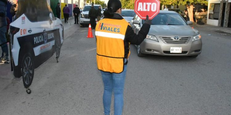 Padres de familia serán Guardias Viales en Hermosillo