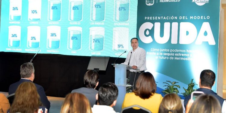 Presenta alcalde el modelo Cuida, un programa donde todos participan para enfrentar la sequía