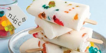 Paletas de Yogurt con panditas