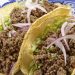 Tacos de carne molida al estilo casero