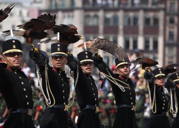 Los elementos que destacan en el desfile militar del 16 de septiembre en México
