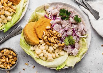 Ceviche clásico peruano