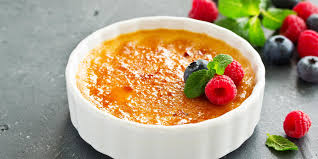 Crème brûlée, postre francés