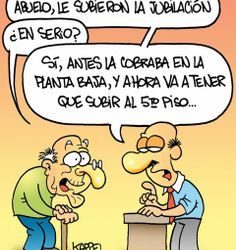 Suben la pensión