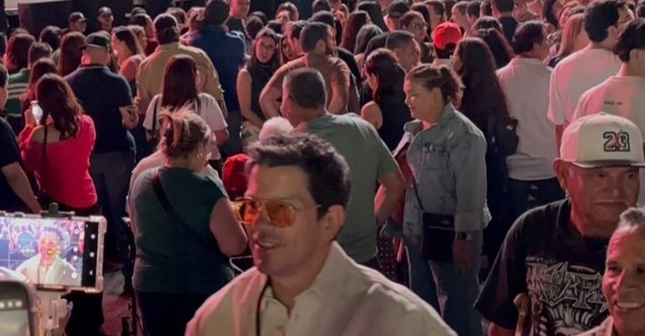 Yahir sorprende en las Fiestas del Pitic durante concierto de Maná