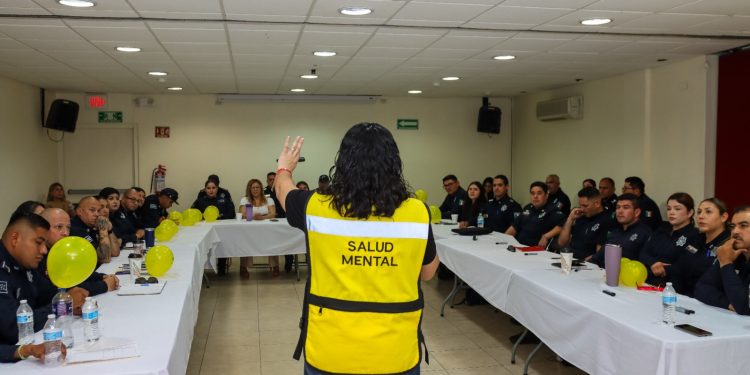Policías Estatales fortalecen su preparación con capacitación en Primeros Auxilios Psicológicos