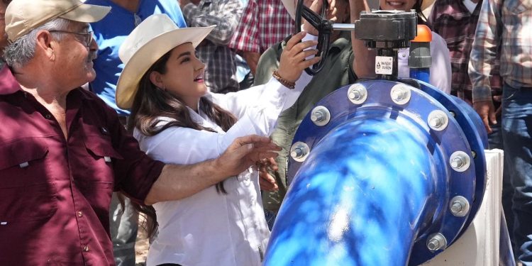 Fortalecen el acceso al agua para productores del Ejido Molino de Camou