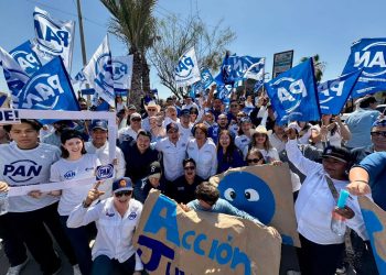 A un año de la contienda electoral, PAN Sonora sale a las calles para fortalecer su presencia