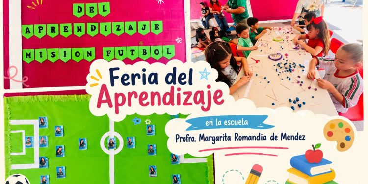 Feria de Aprendizajes fortalece valores y convivencia escolar en la Primaria Margarita Romandía de Mendez