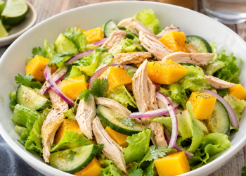Ensalada fresca de mango
