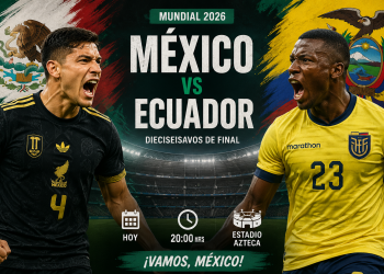 México va por el boleto a octavos ante Ecuador