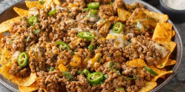 Nachos con carne (3 recetas)