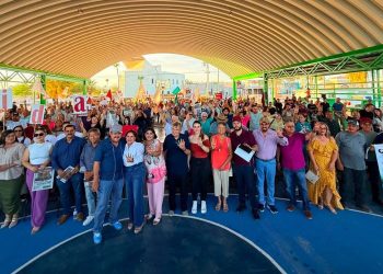 Celida López reúne respaldo en Puerto Peñasco