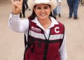 Celida López recorre San Luis Río Colorado y refrenda compromiso con la 4T