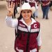 Celida López recorre San Luis Río Colorado y refrenda compromiso con la 4T
