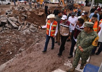 Supervisa Gobierno de Sonora daños por lluvias extraordinarias en Nogales