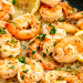 Camarones al ajo con limón