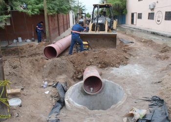 Buscan agilizar rehabilitación del drenaje en El Sahuaro