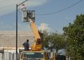 Mejoran alumbrado en Ocotillo con rehabilitación de 120 luminarias