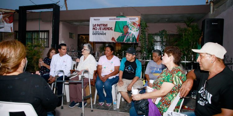 Gámez pone el acento en la unidad durante recorrido por Amapolas